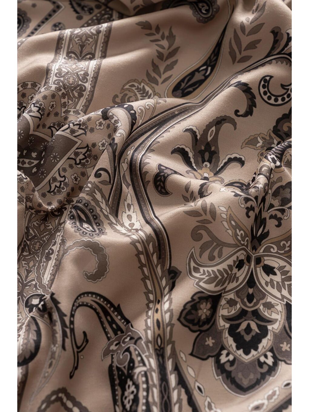 Bej Kadın Teos Soft Şal-3