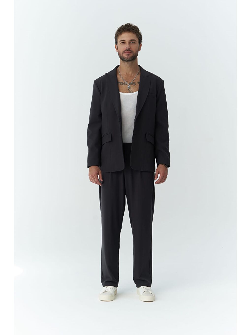 Orlando Soft Siyah Erkek Ceket Pantolon Takım