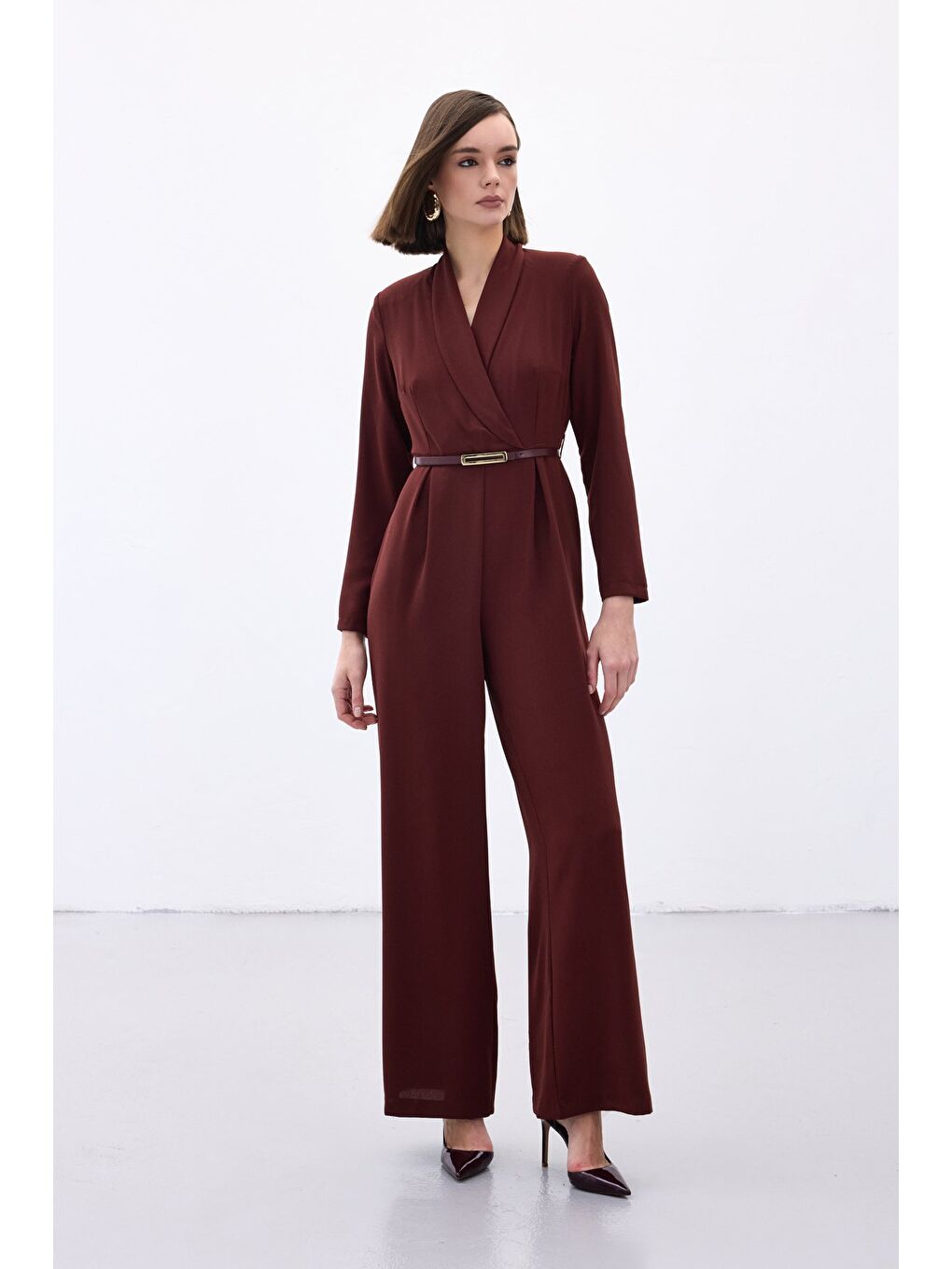 Kemerli Salaş Tulum - Bordo-1