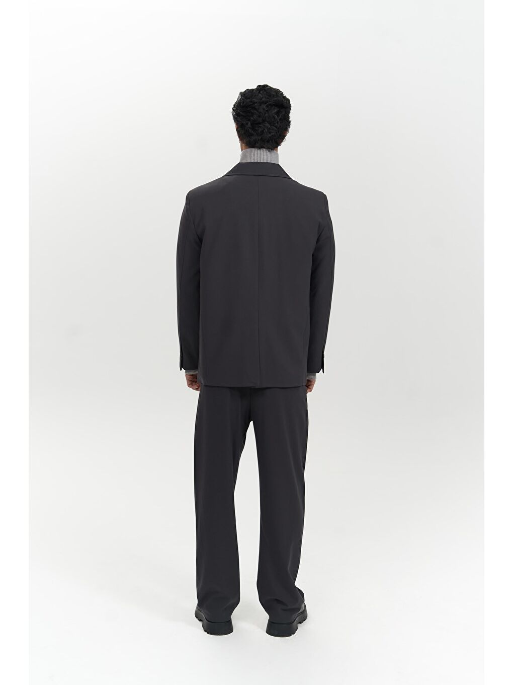 Orlando Soft Siyah Erkek Ceket Pantolon Takım-3
