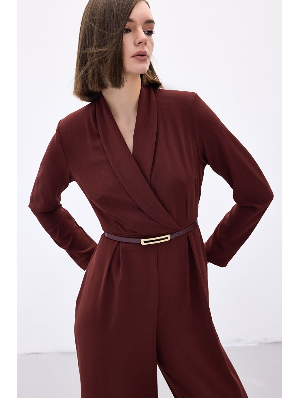 Kemerli Salaş Tulum - Bordo-3