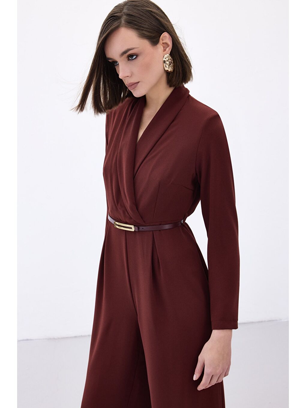 Kemerli Salaş Tulum - Bordo-4