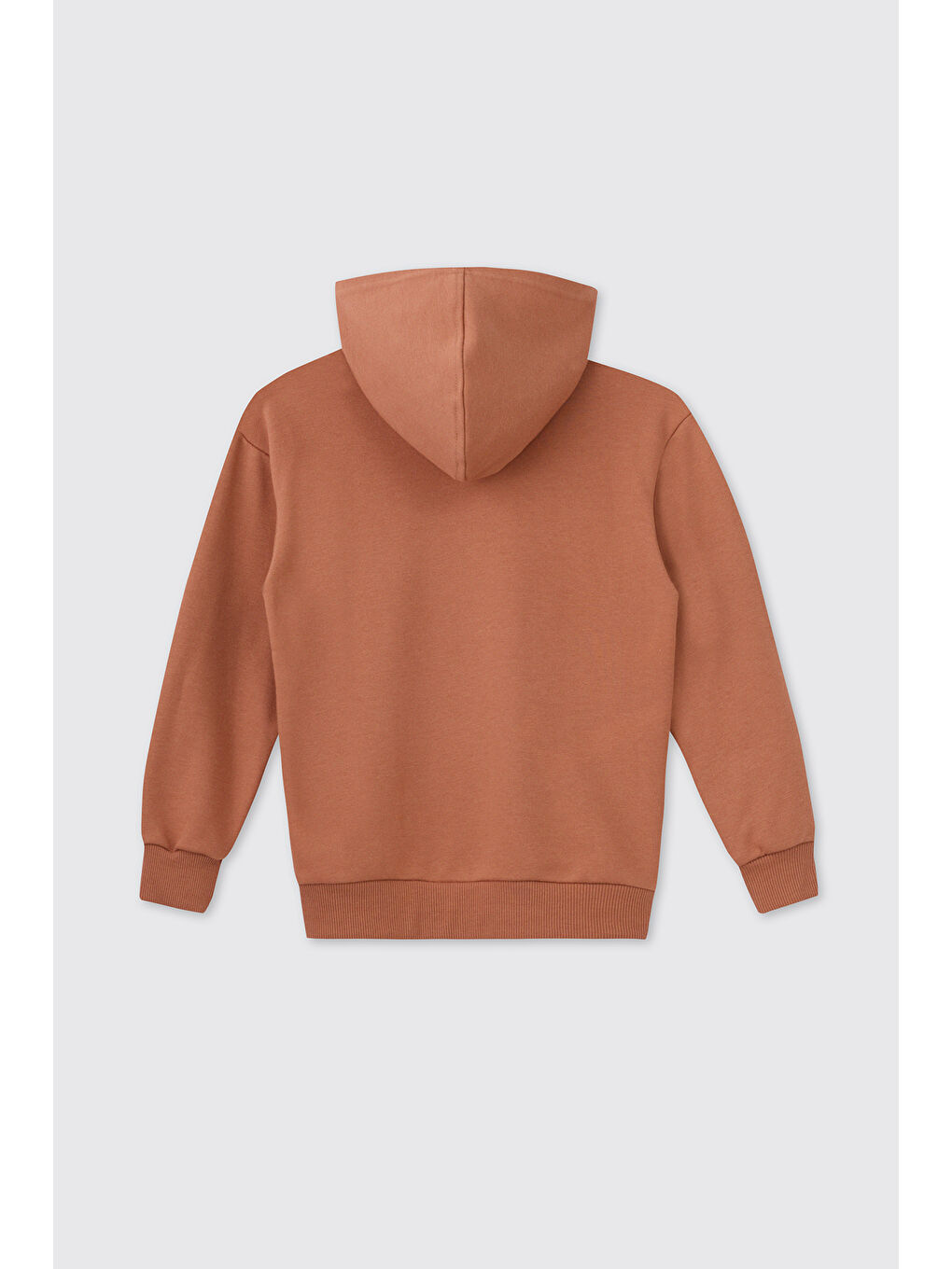 Kahverengi Erkek Çocuk Kiremit Sweatshirt-1