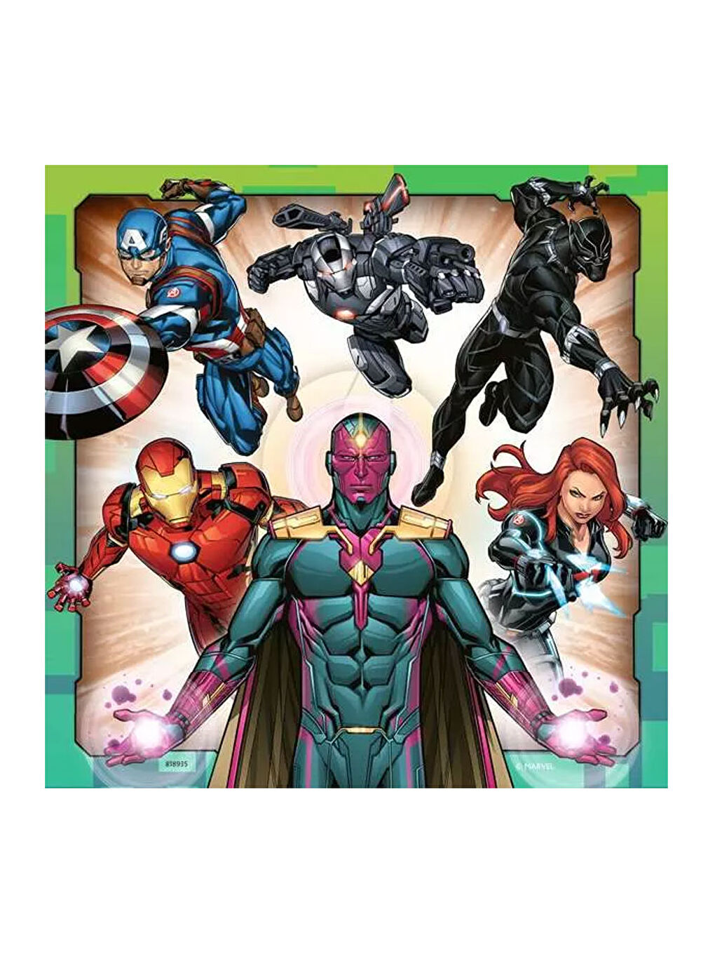 3x49 Parça Puzzle Avengers 080403-3