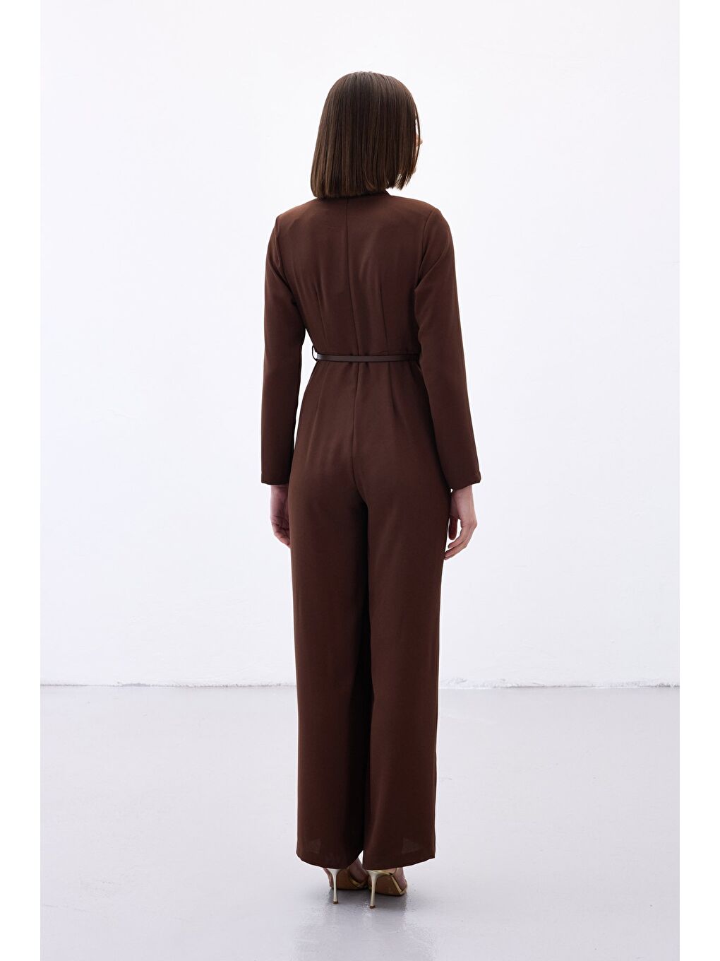 Kahverengi Kemerli Salaş Tulum - Kahve-7