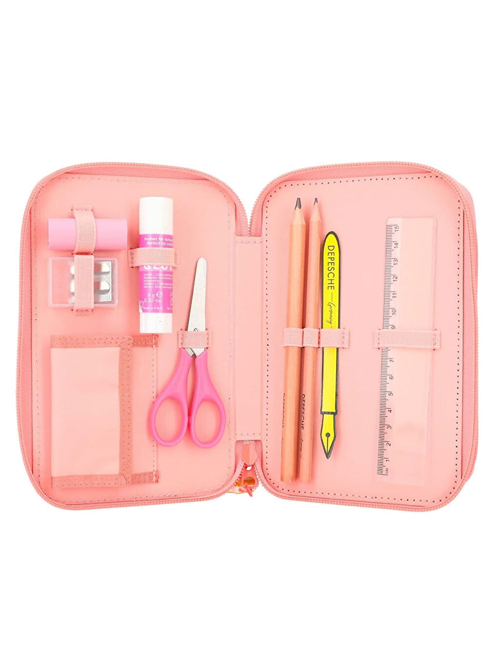 3 Katlı İçi Dolu Kalem Çantası Cutie Star 412384-2