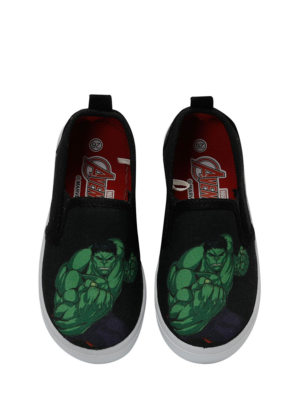 Avengers Siyah TOY.P4FX Siyah Erkek Çocuk Slip On - 3