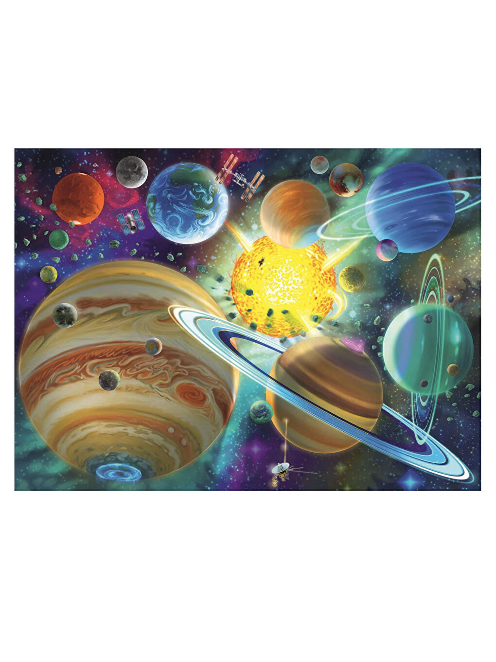 150 Parça Puzzle Gezegenler 129751-1