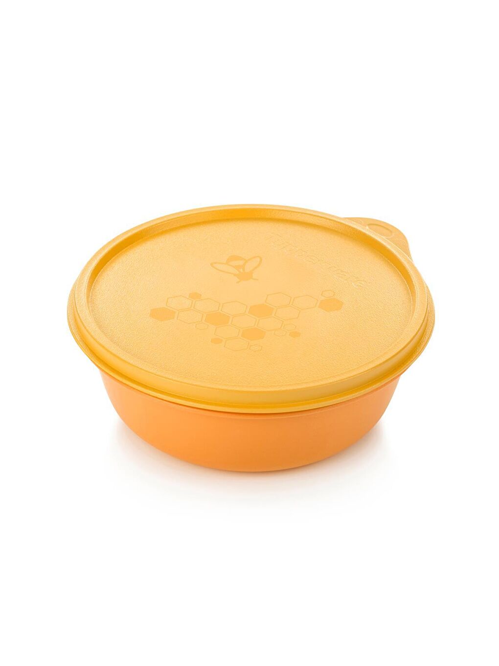 Tupperware Turuncu-Beyaz S&S Kap 630ml Bal