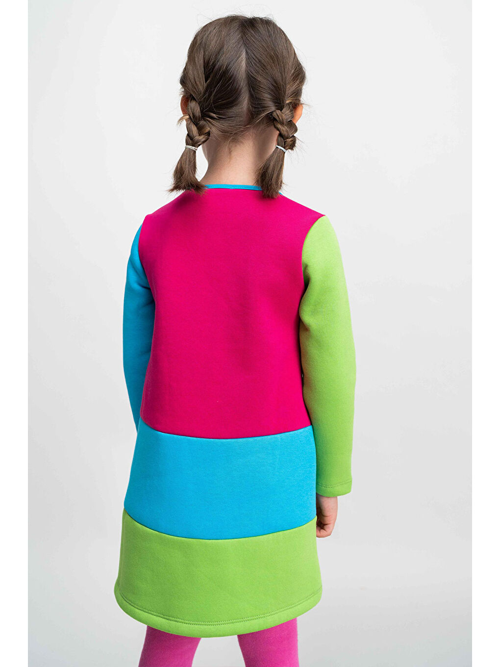 Karışık Kız Çocuk Elbise-1