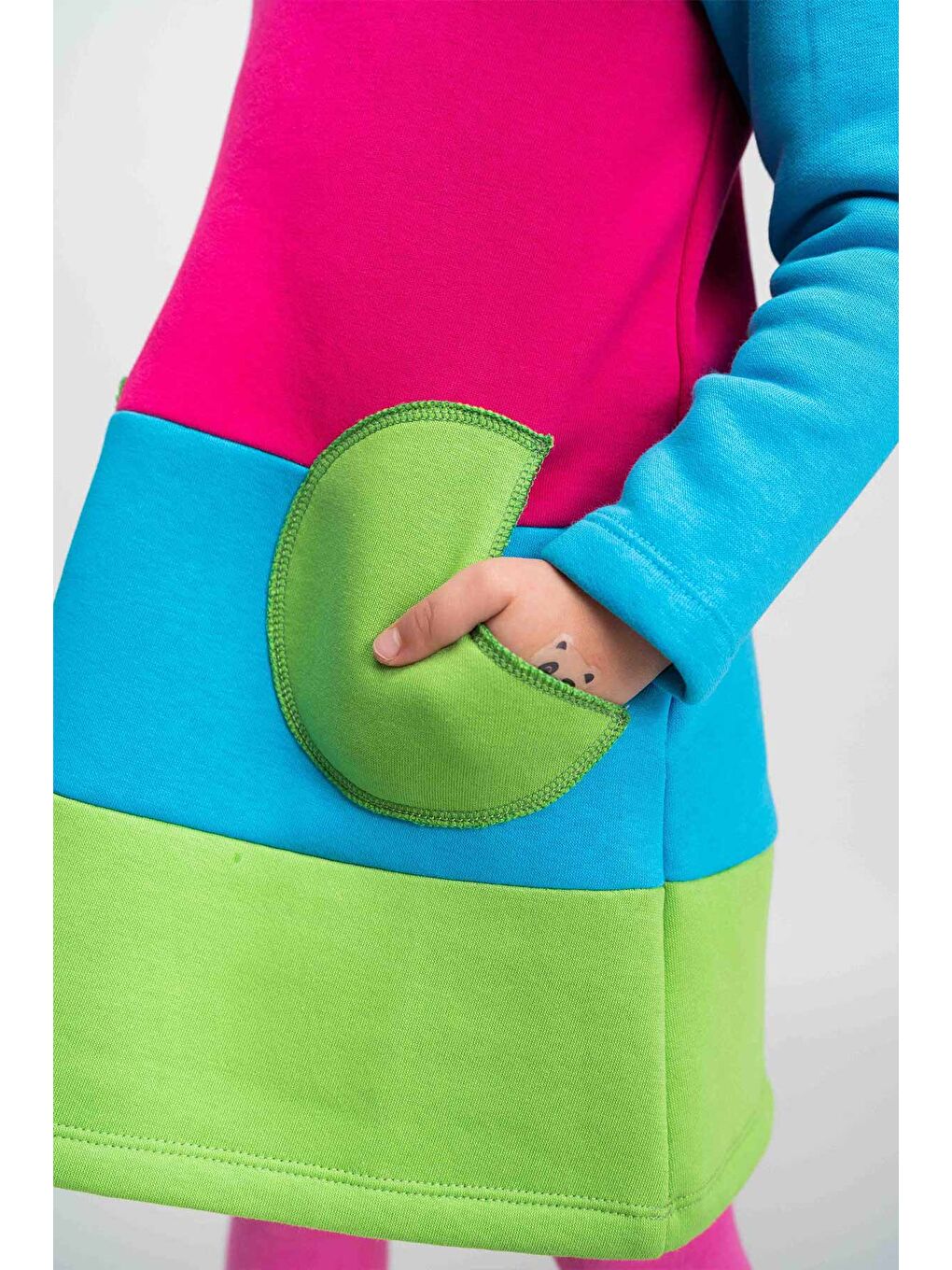 Karışık Kız Çocuk Elbise-3