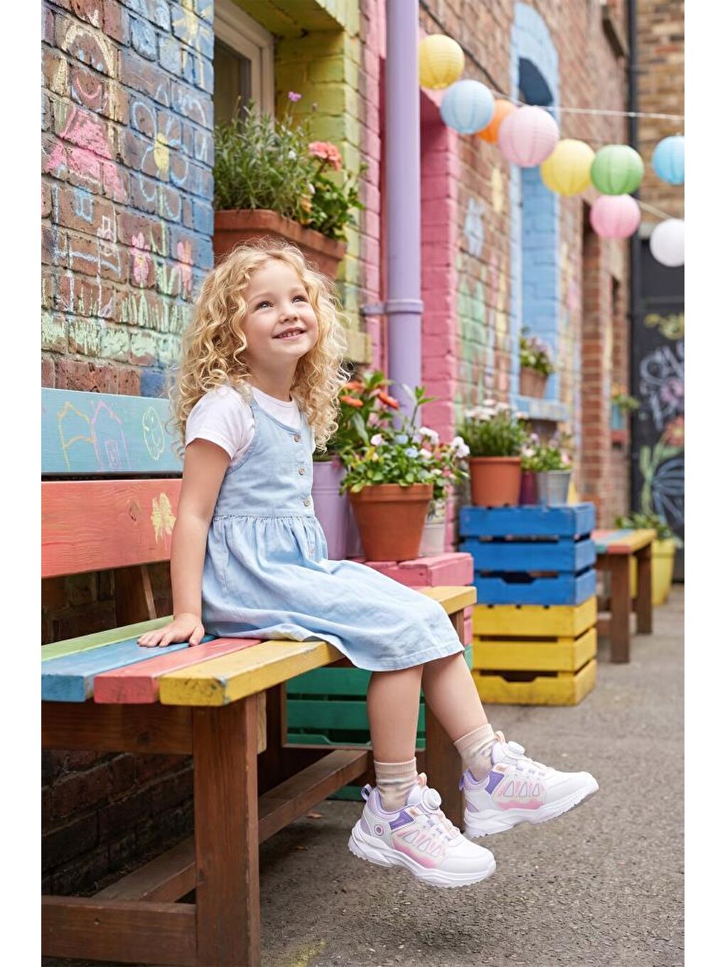 Beyaz Kids DS Rubick Sneaker 2026 Çocuk-2