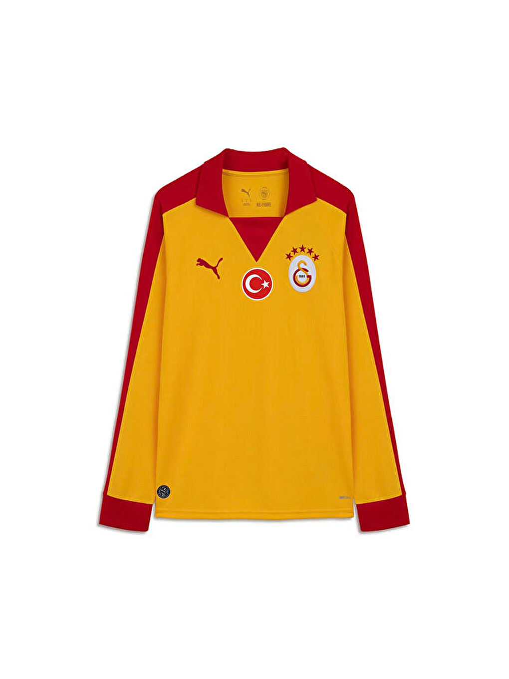 Gsk T7 Jersey Ls Galatasaray Retro Uzun Kollu Forma 78819681 Sarı