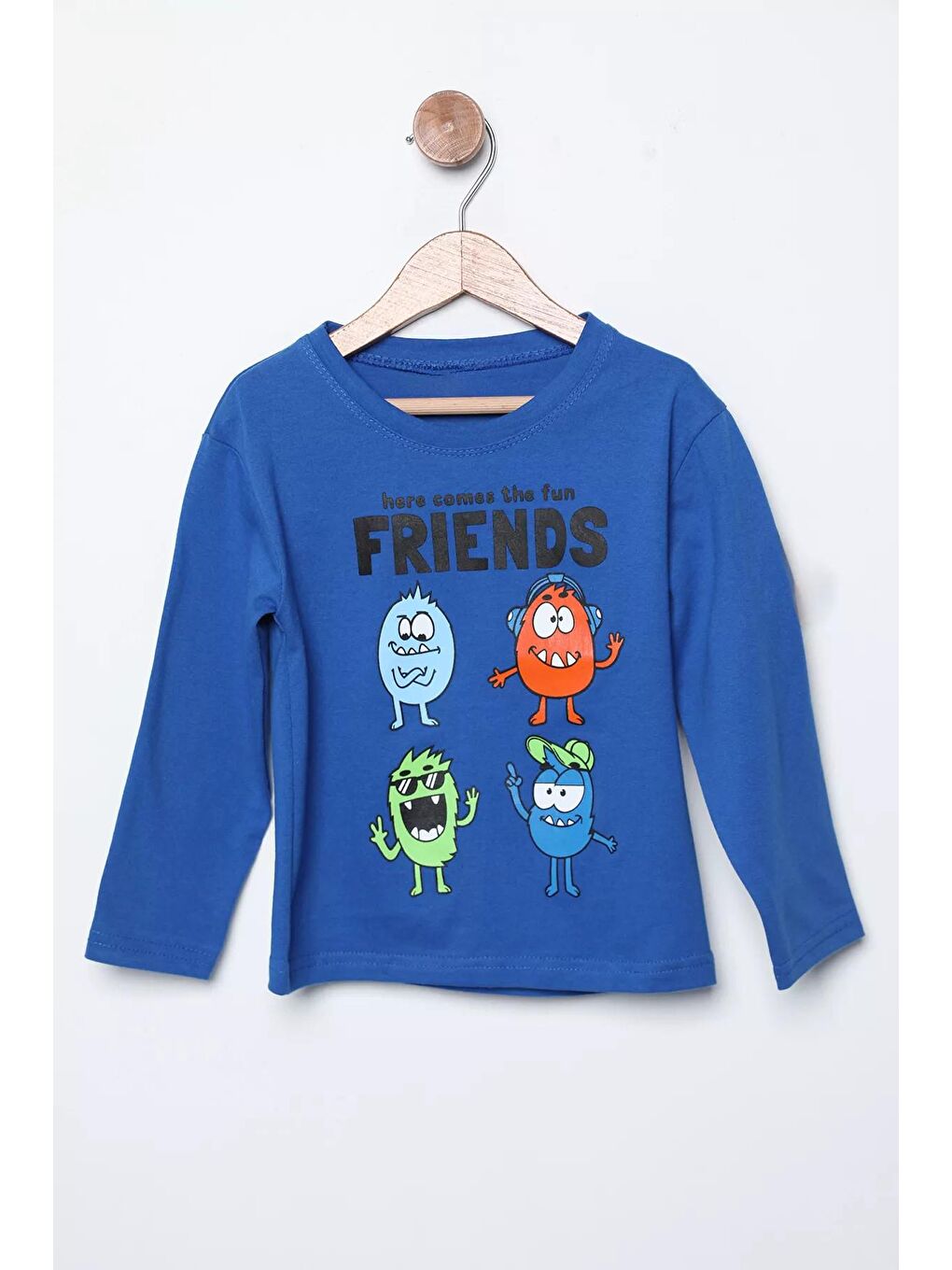 Julude Saks Friends Baskılı Erkek Çocuk Sweatshirt