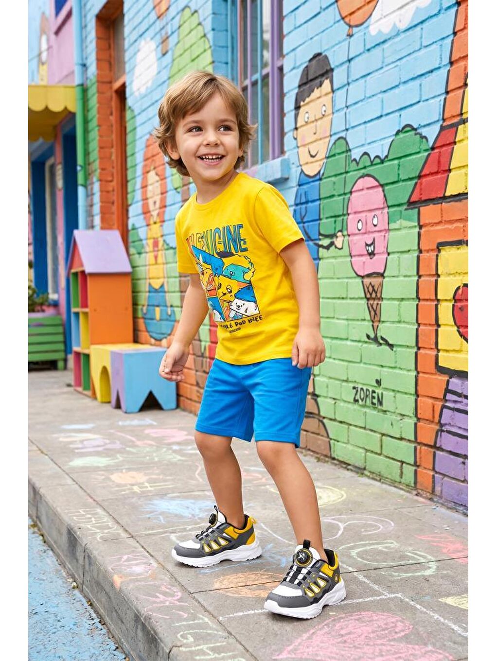 Beyaz Kids DS Rubick Sneaker 2026 Çocuk-1