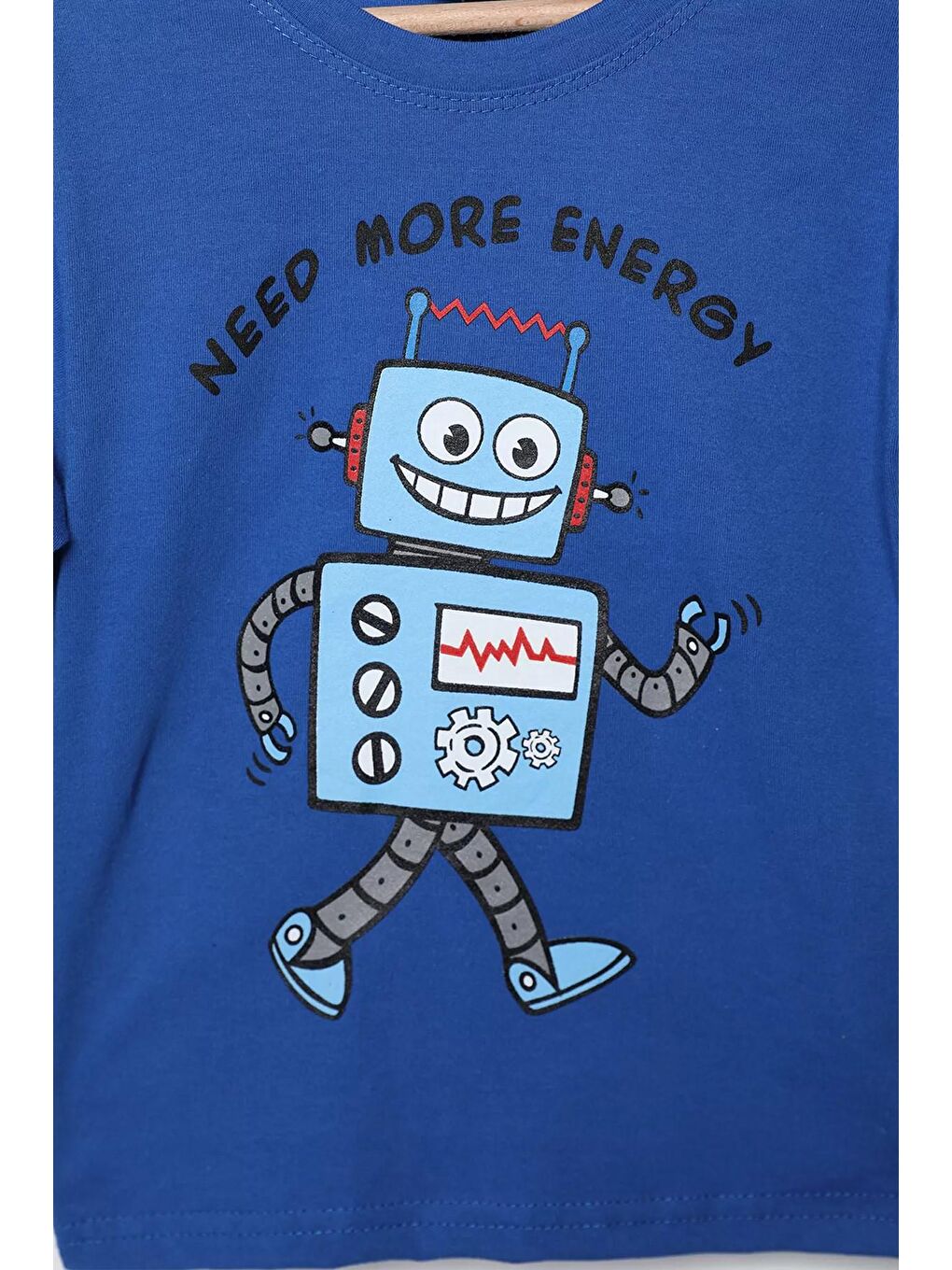 Julude Saks Need More Energy Baskılı Erkek Çocuk Sweatshirt - 1