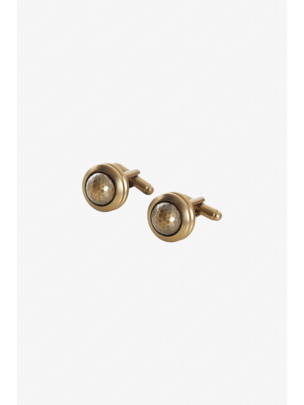 Erkek Sarı Metal Kol Düğmesi-1