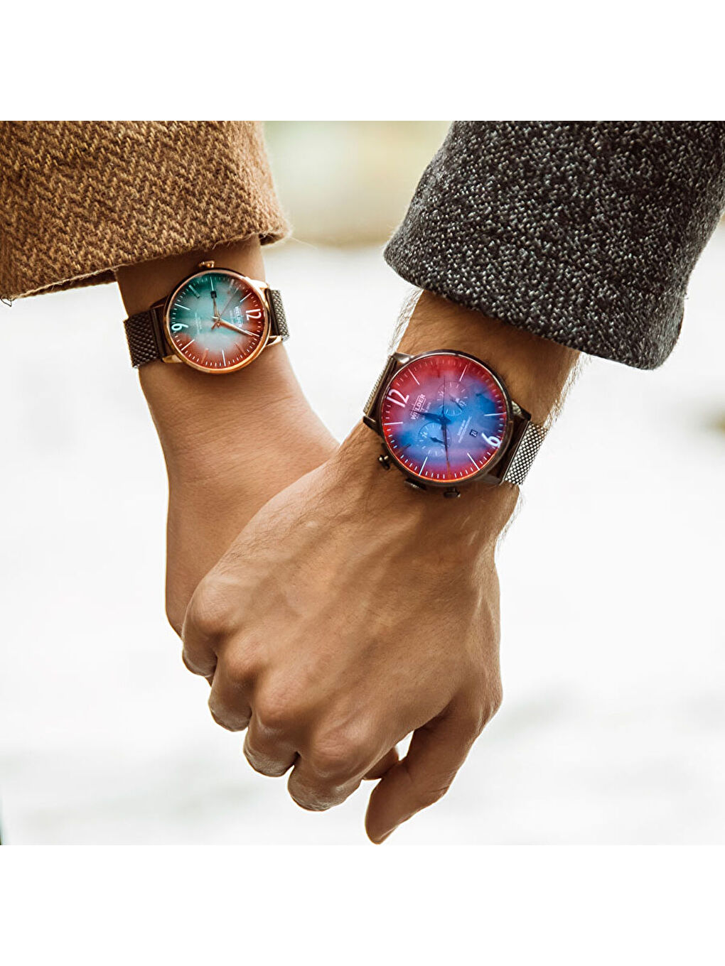 Gri WRC608 38 mm Kadın Kol Saati-2