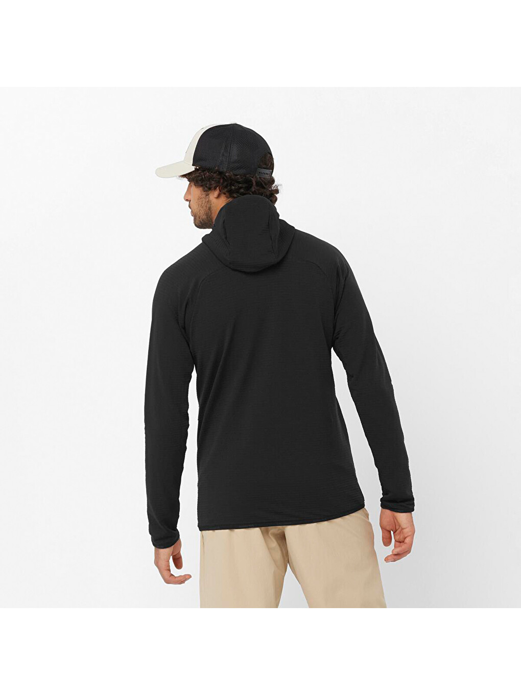 Siyah Essential Lightwarm Erkek Fleece-2