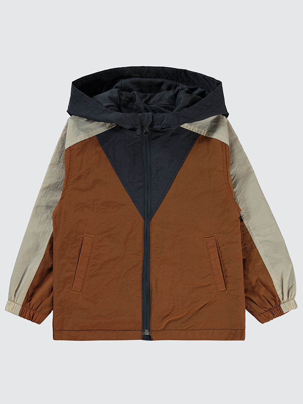 Kahverengi Boys Erkek Çocuk Yağmurluk 2-5 Yaş Kiremit