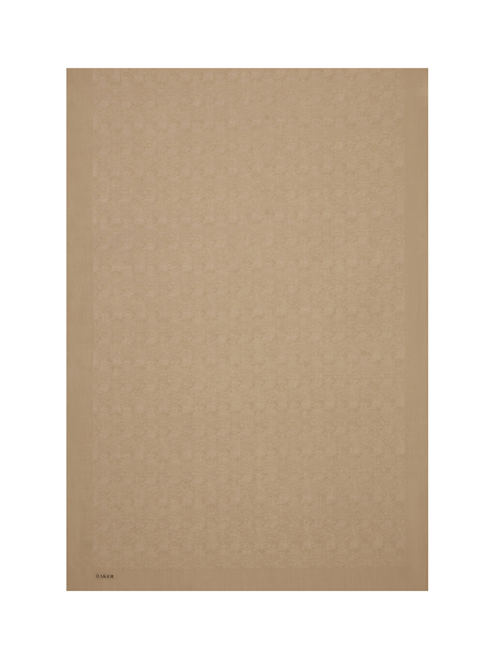 Koyu Bej 70X190 CM Koza Şal-1