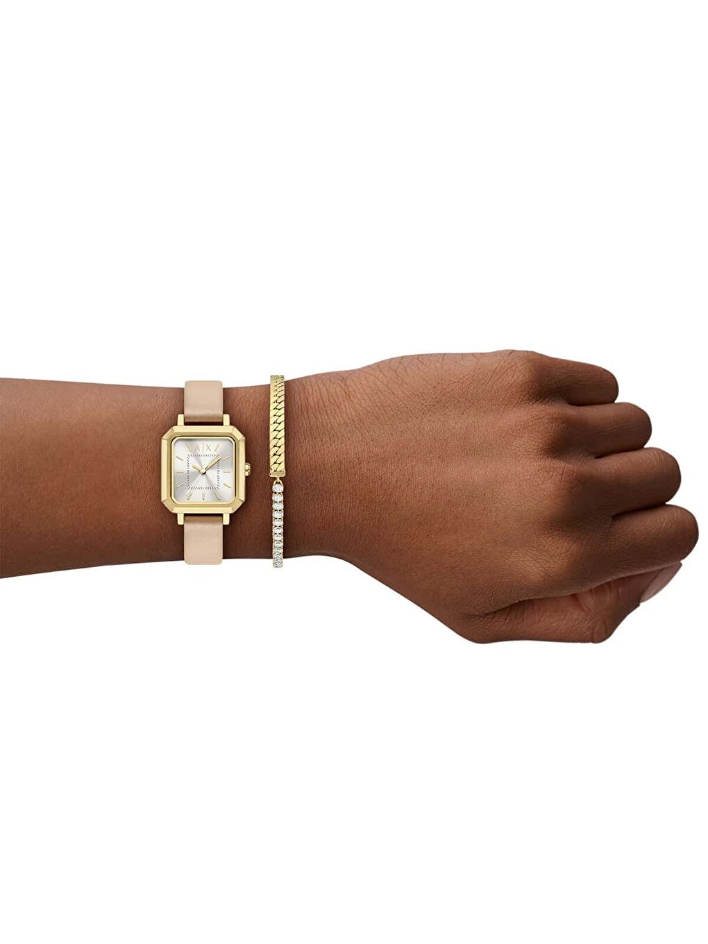 Pembe AX7172SET Kadın Kol Saati ve Bileklik Seti-3