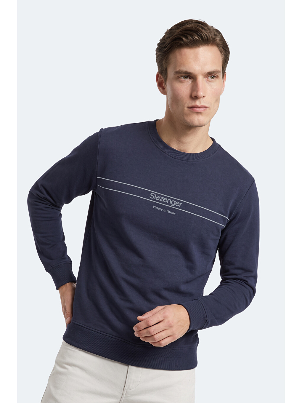 Garret Erkek Lacivert Sweatshırt-4
