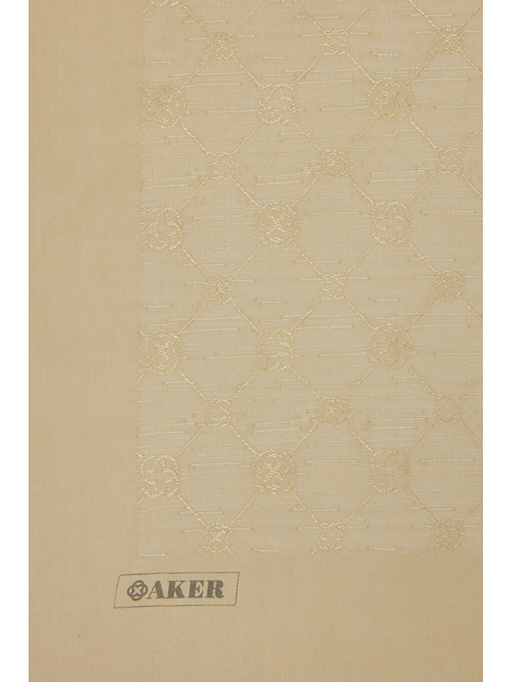 Bej 70X190 CM Koza Şal-2