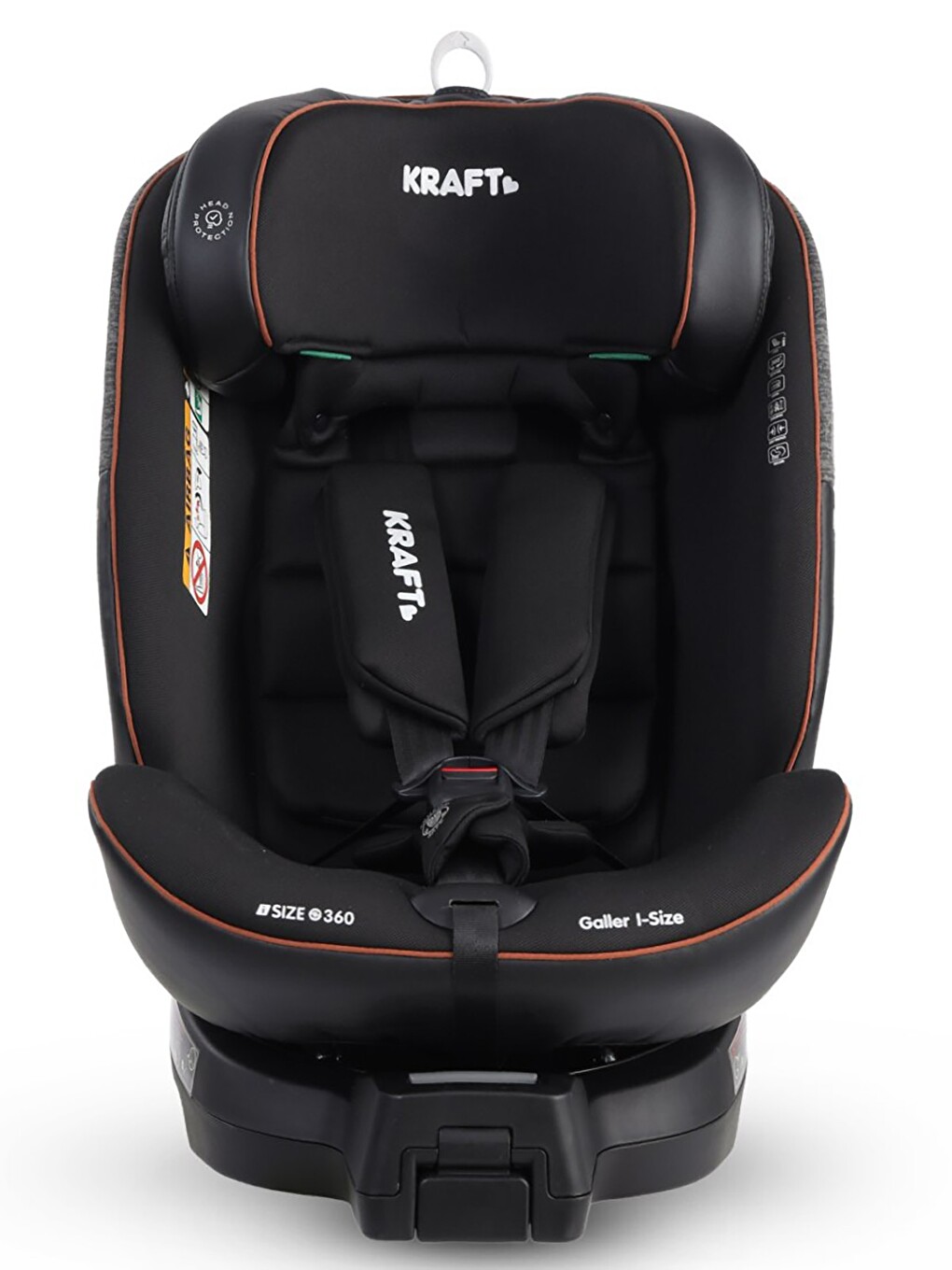 Galler I-Size Oto Koltuğu 0-36 Kg (40-150 Cm) - Gri-6