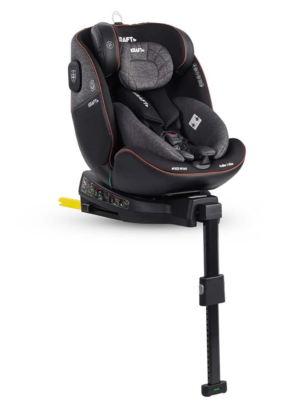 Galler I-Size Oto Koltuğu 0-36 Kg (40-150 Cm) - Gri-7