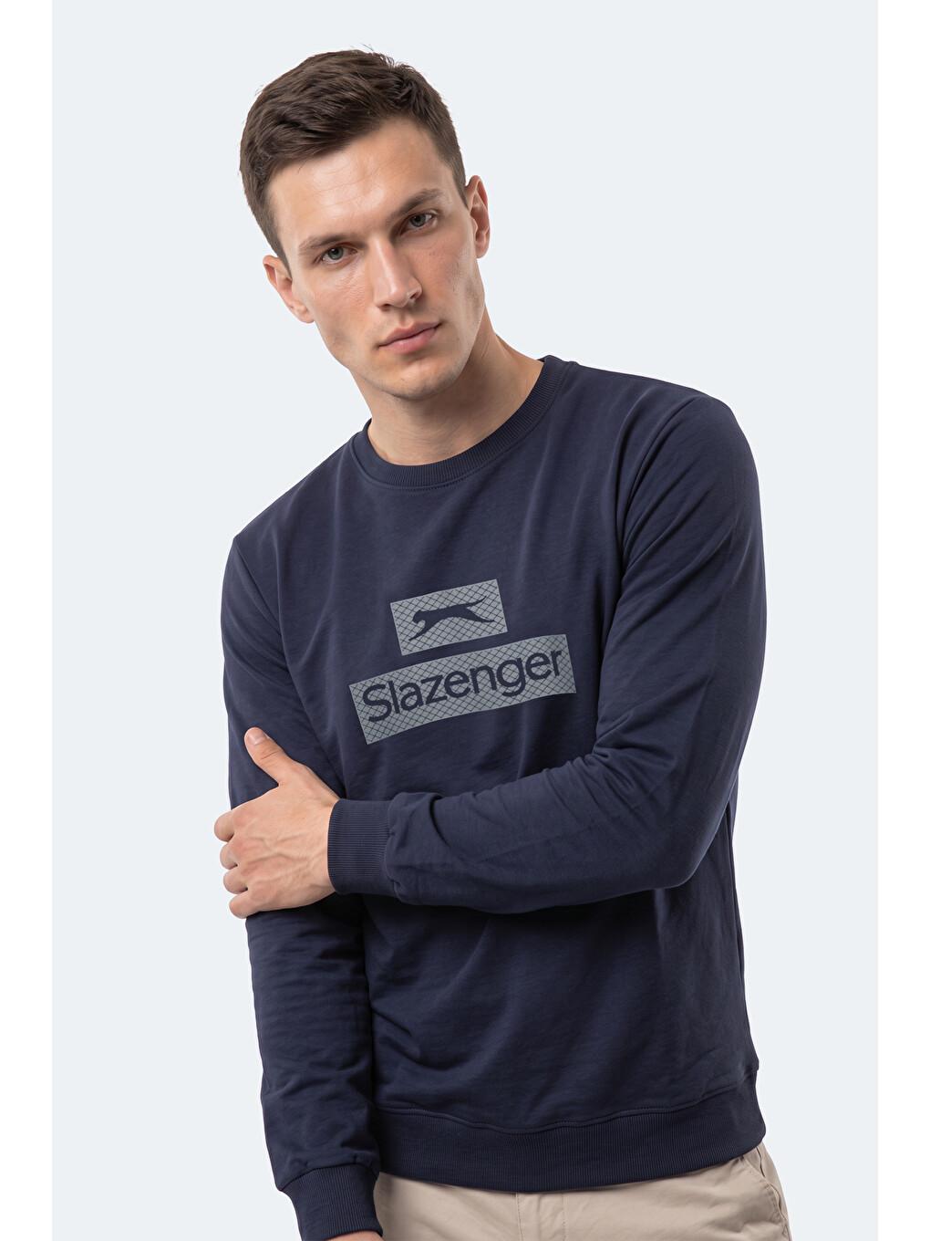 Garvan Erkek Lacivert Sweatshırt-6