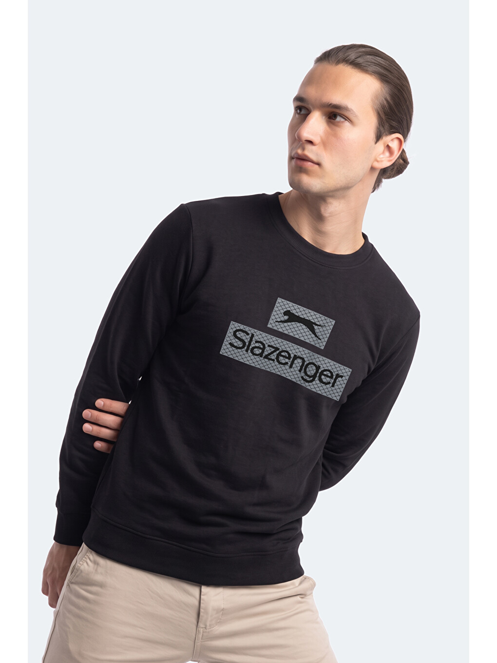 Garvan Erkek Siyah Sweatshırt-3