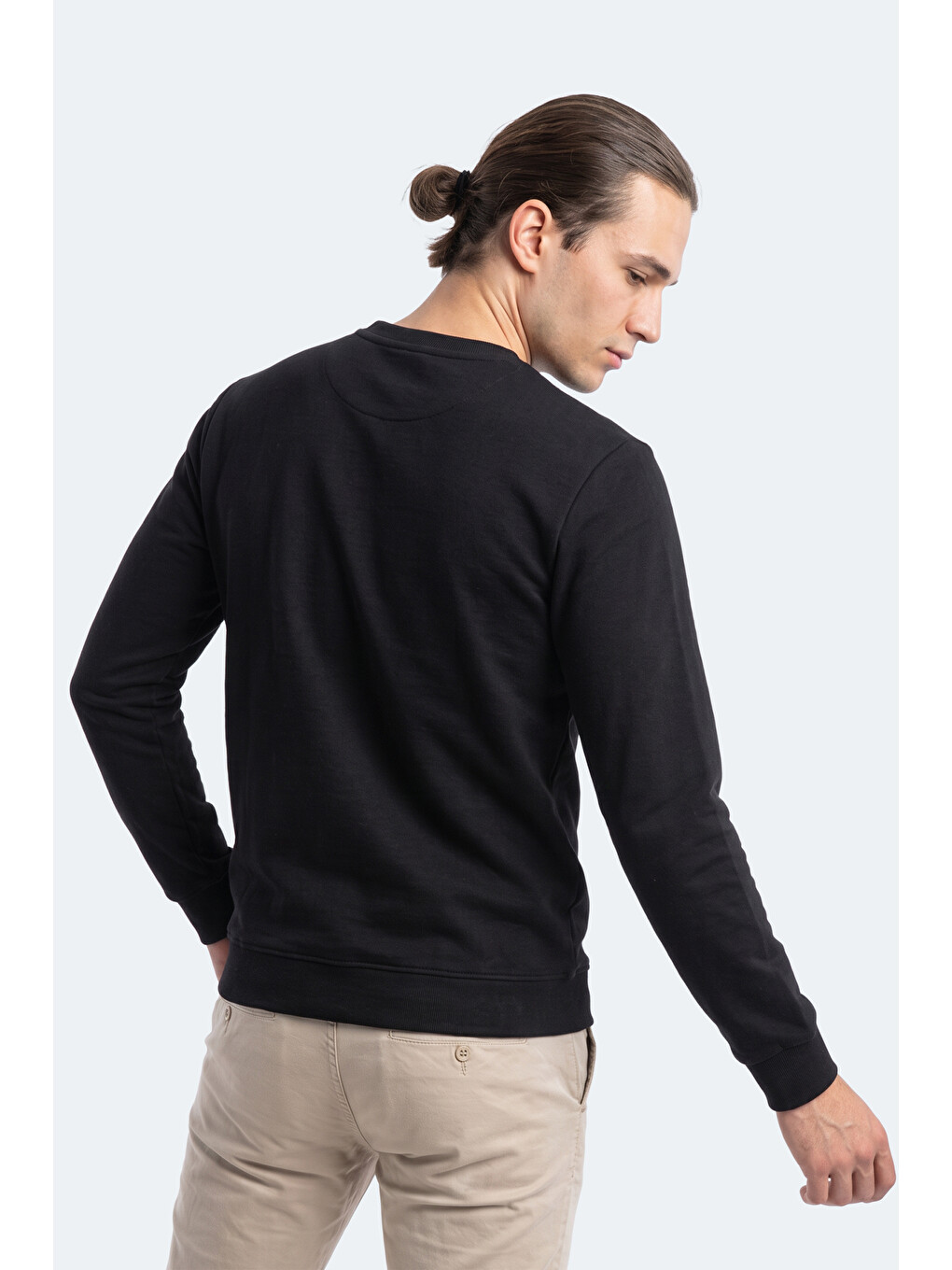 Garvan Erkek Siyah Sweatshırt-4