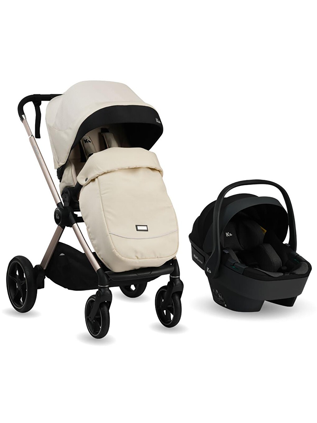Crown Travel Sistem Bebek Arabası - Bej