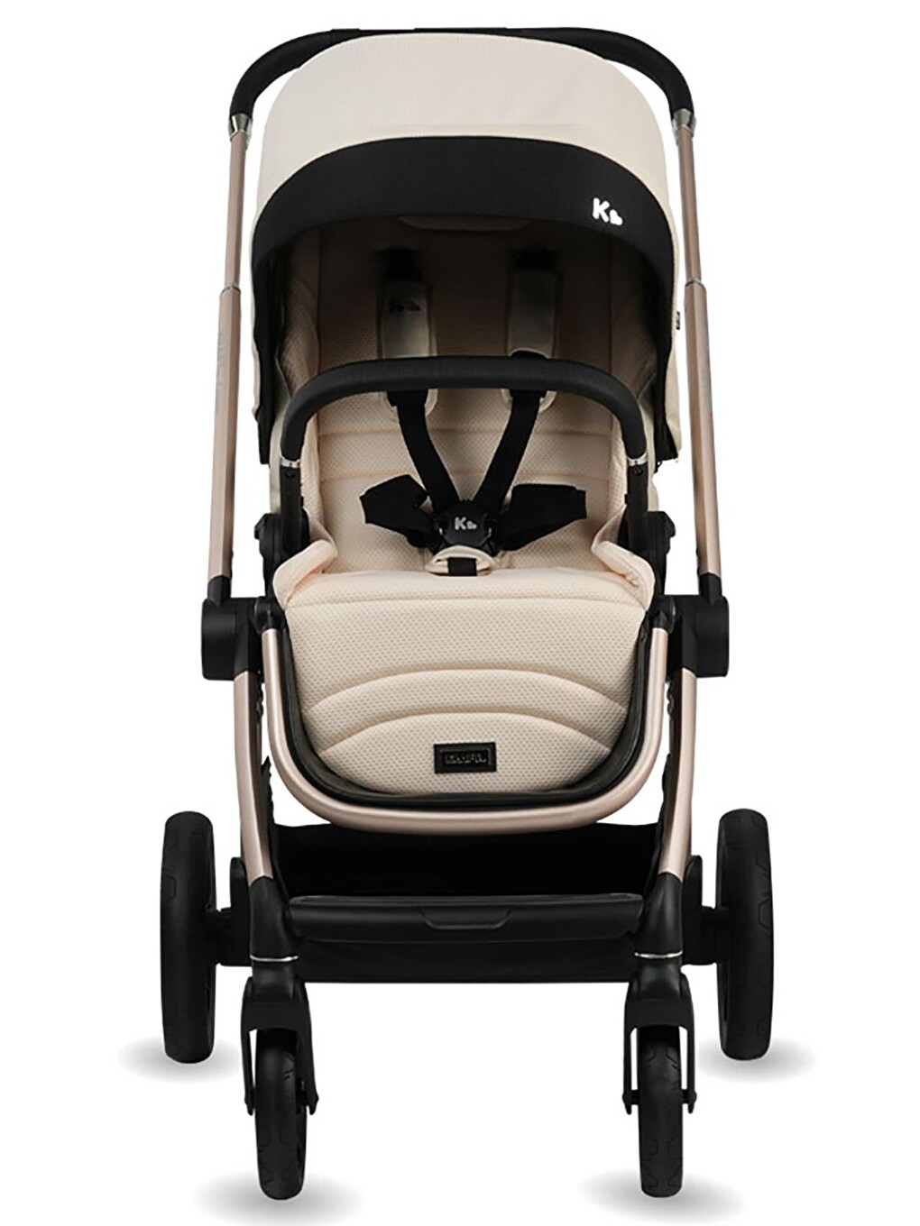 Crown Travel Sistem Bebek Arabası - Bej-3