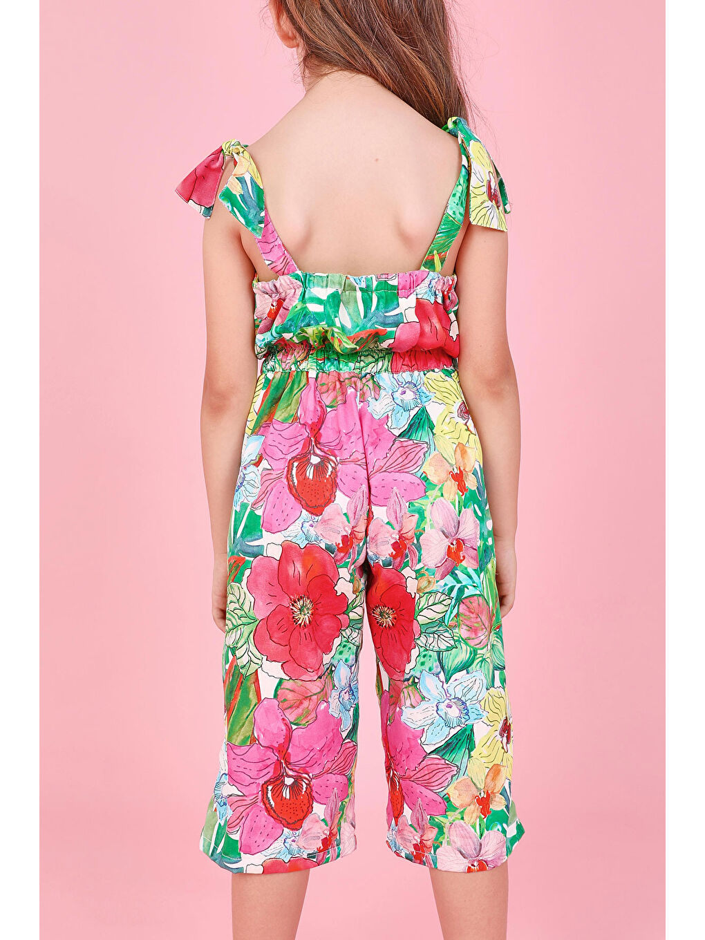 Karışık Kız Çocuk Tulum-4