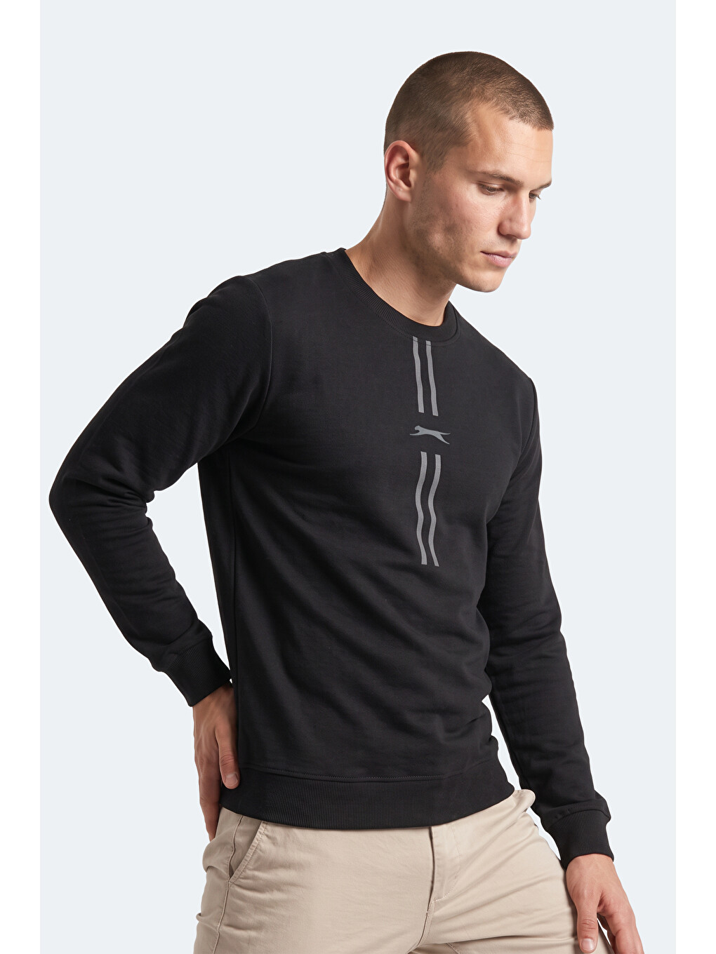 Gabıno I Erkek Siyah Sweatshırt-4