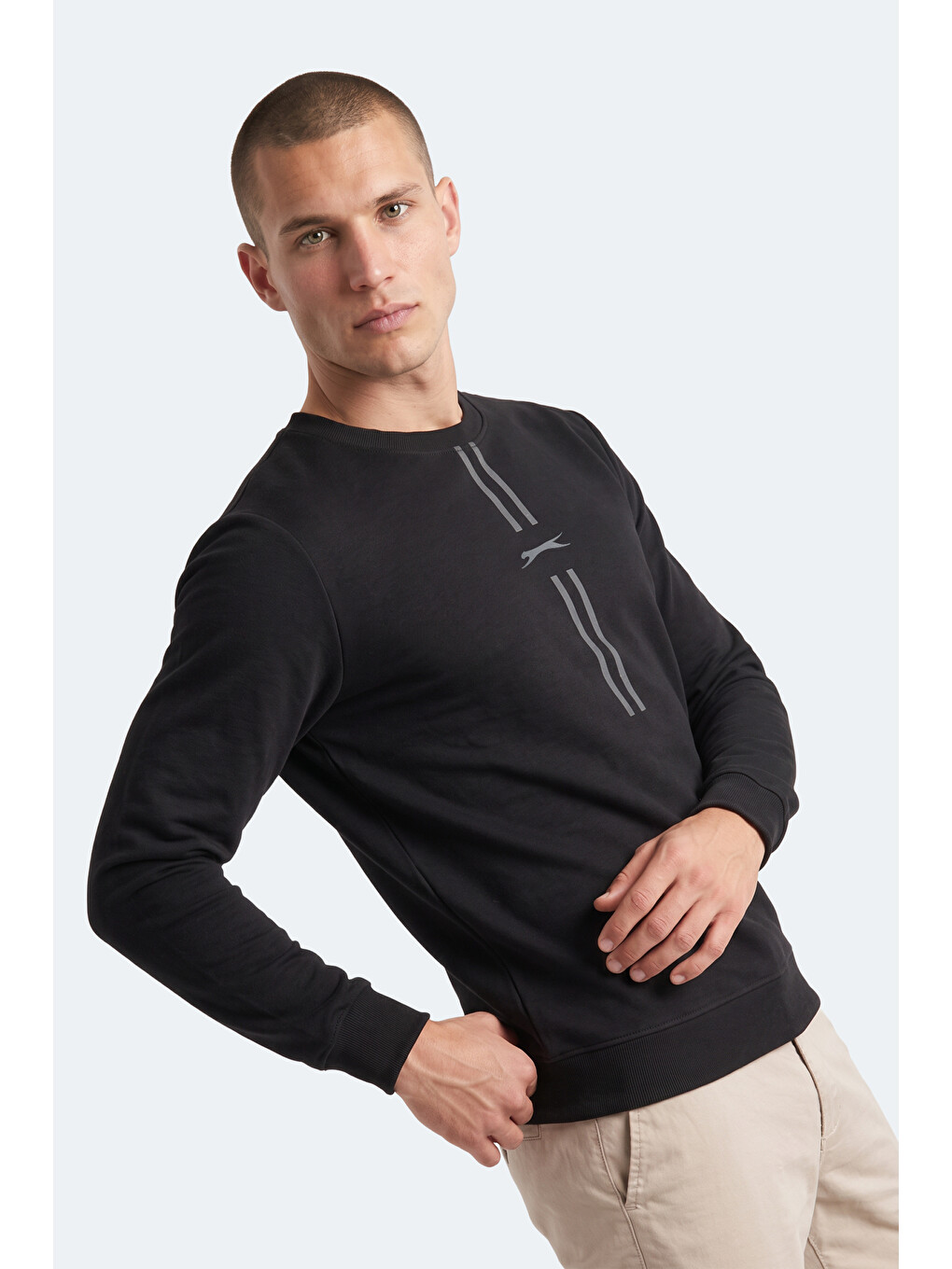 Gabıno I Erkek Siyah Sweatshırt-5