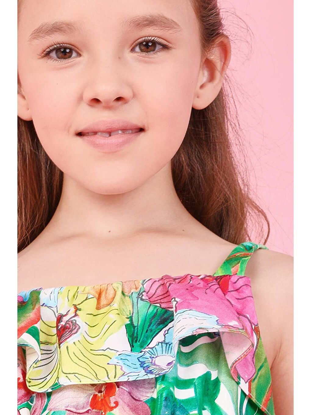 Karışık Kız Çocuk Tulum-7