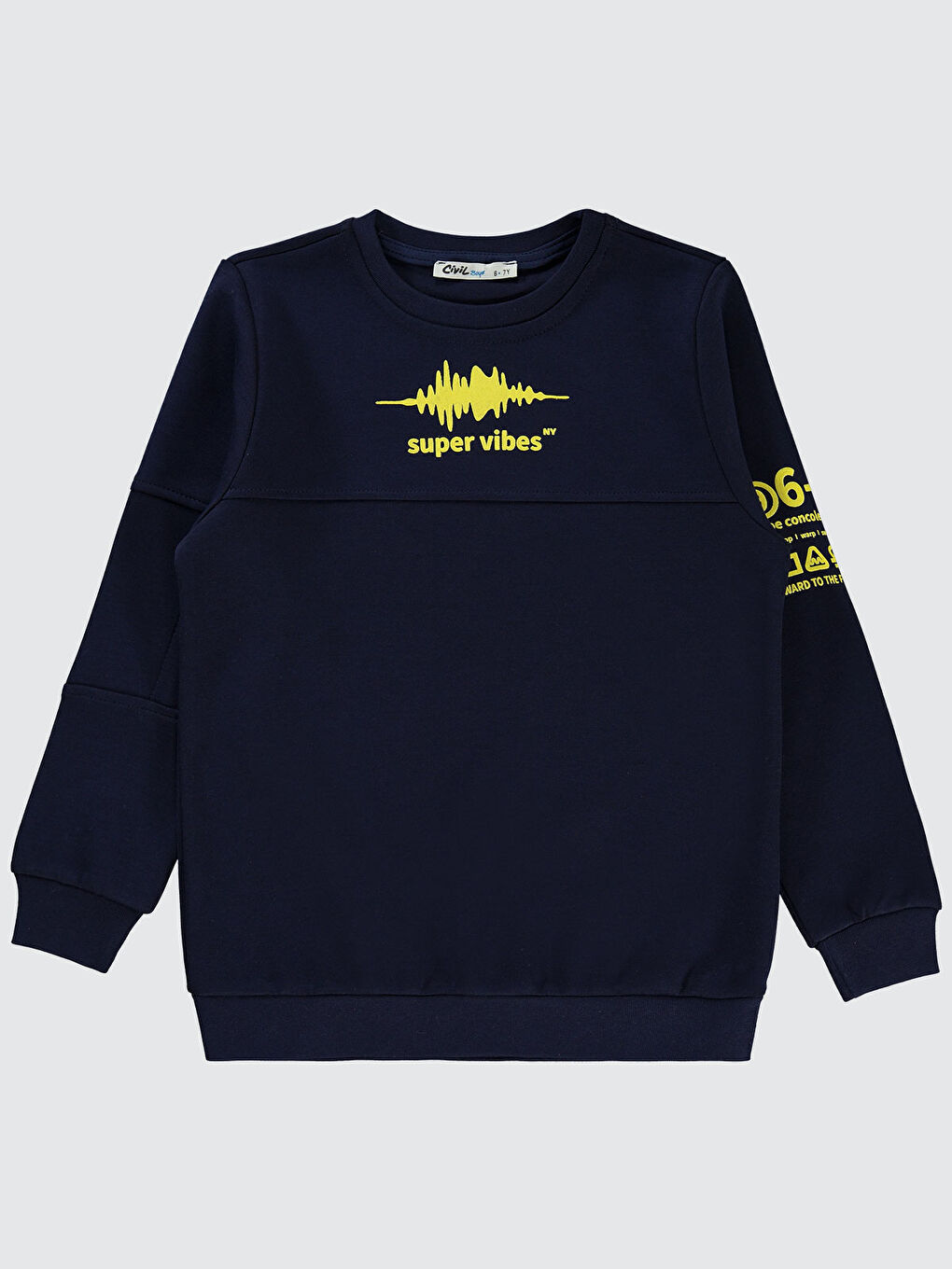 Civil Boys Erkek Çocuk Sweatshirt 10-13 Yaş Lacivert