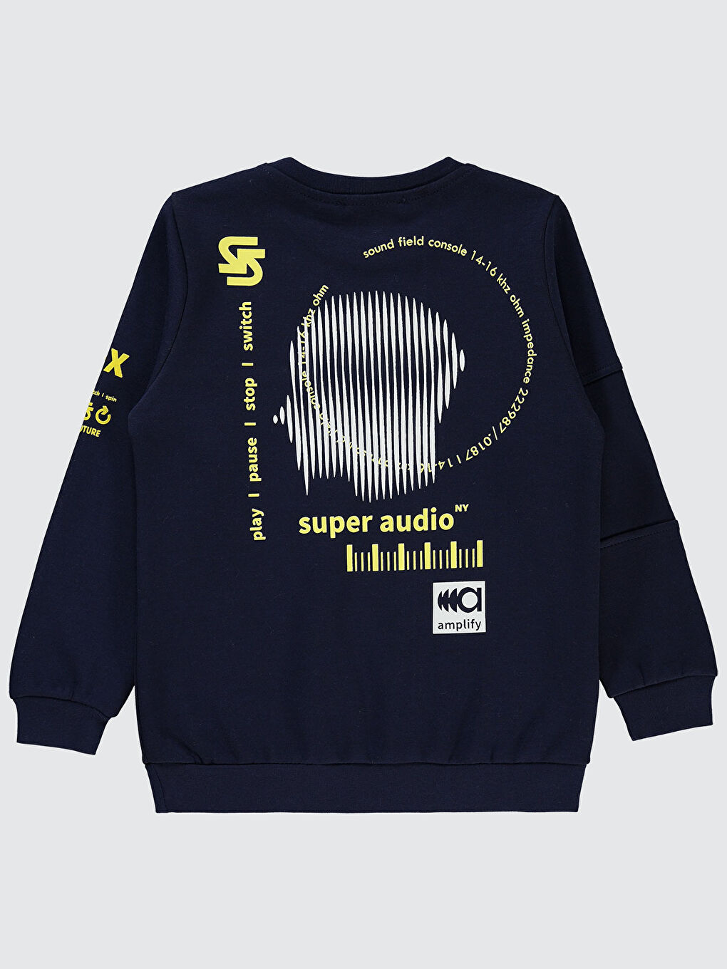 Civil Boys Erkek Çocuk Sweatshirt 10-13 Yaş Lacivert - 1