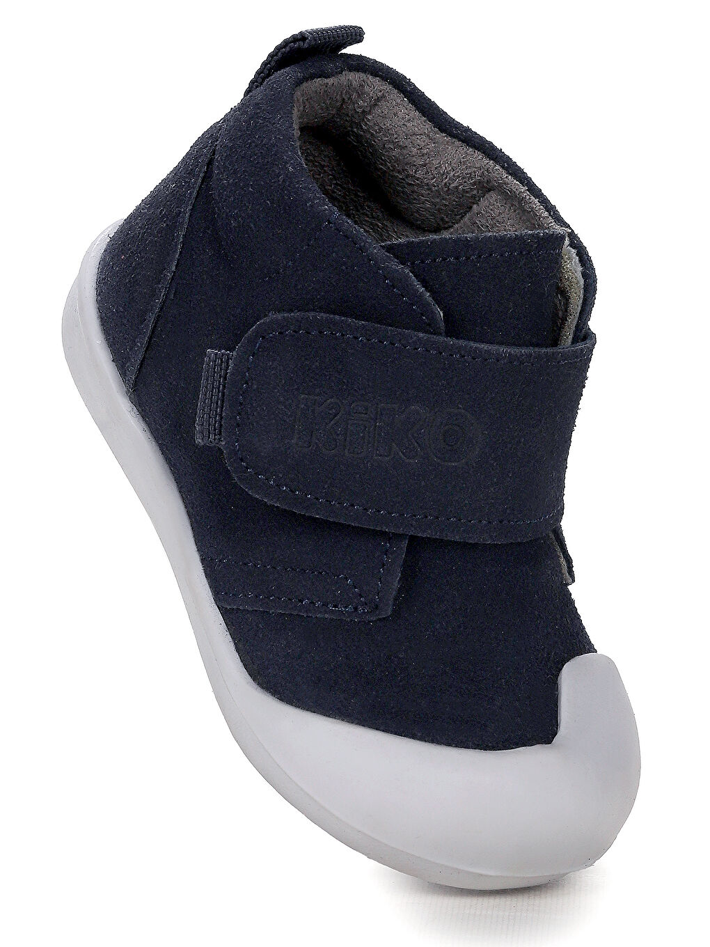 Lacivert Winnie İlk Adım Cırtlı Kız Bebek Günlük Bot Ayakkabı