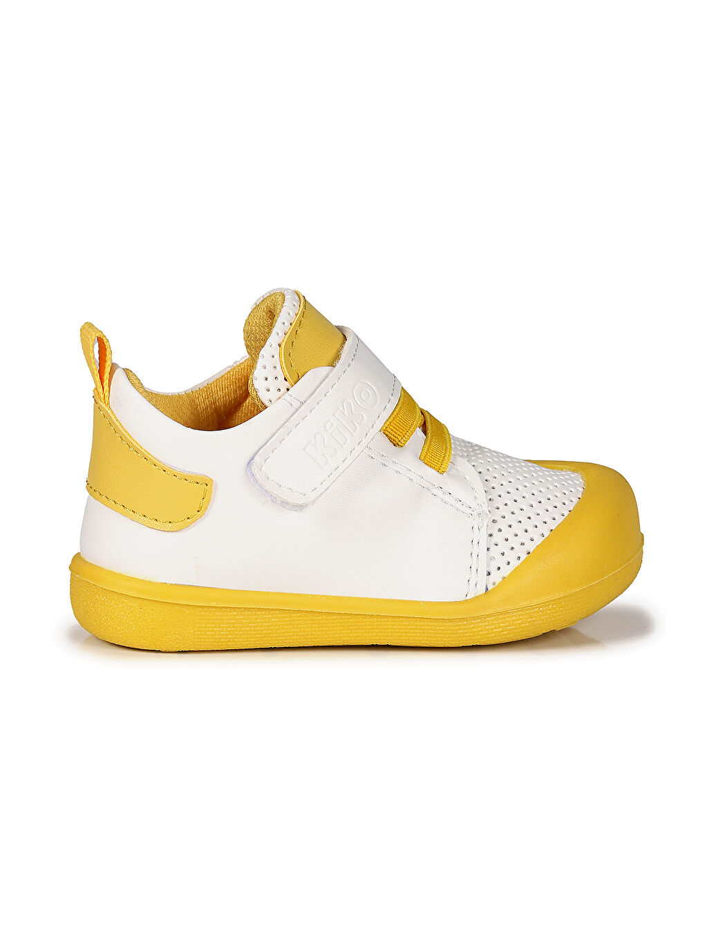 Sarı Roce Cırtlı Kız Bebek İlk Adım Ortopedik Günlük Ayakkabı-2