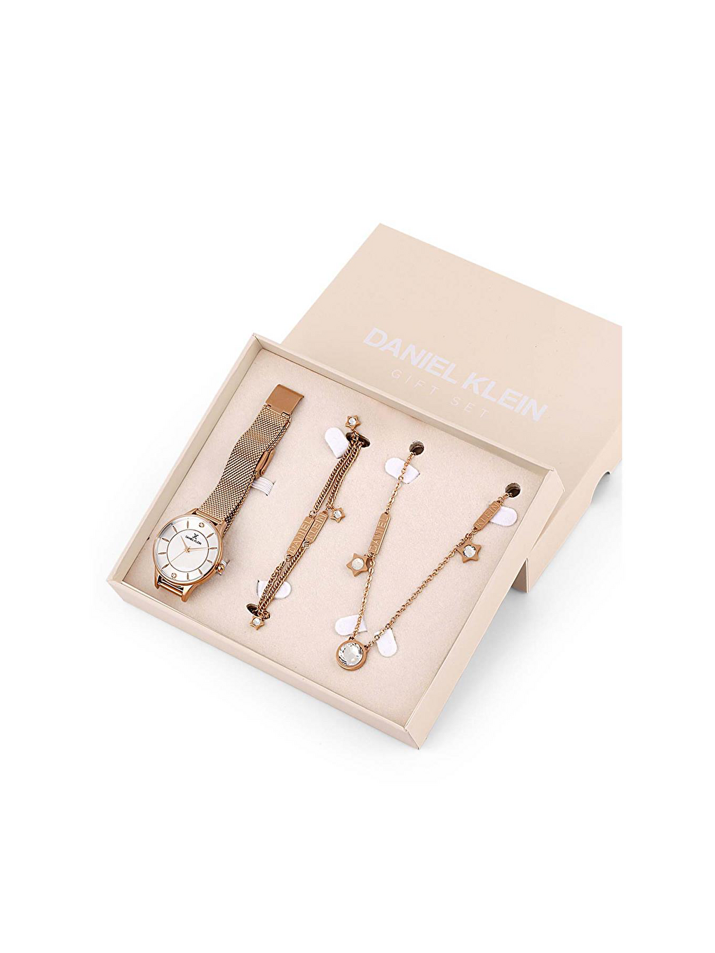 Turuncu Orijinal 3 Atm Su Geçirmez 2 Yıl Garantili Dke.1.10085.4 Gift Set Kadın Kol Saati-2