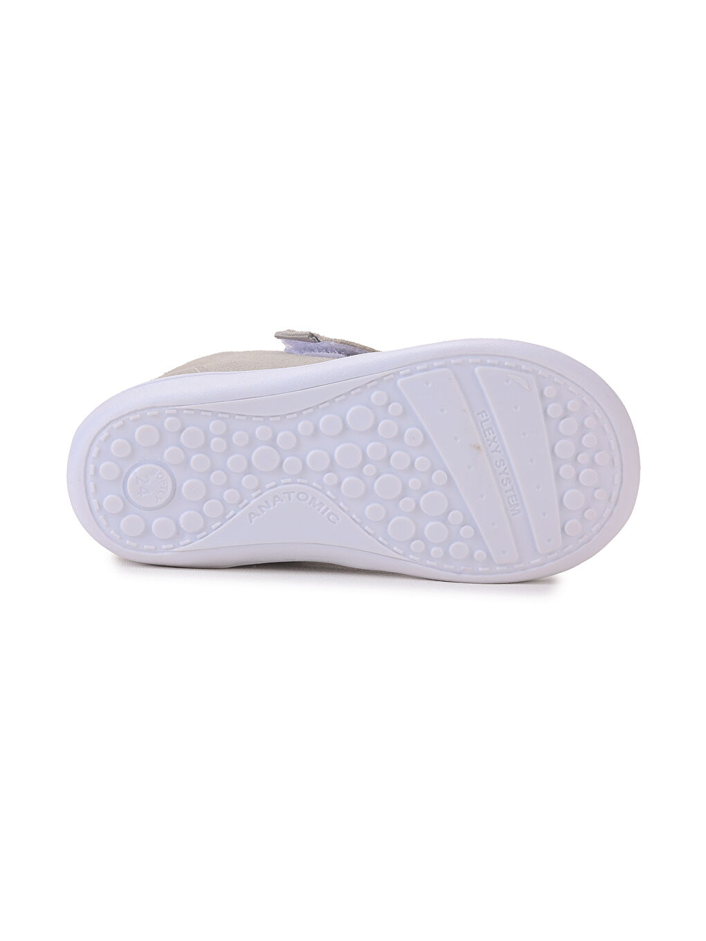 Gri Winnie İlk Adım Cırtlı Kız Bebek Günlük Bot Ayakkabı-4