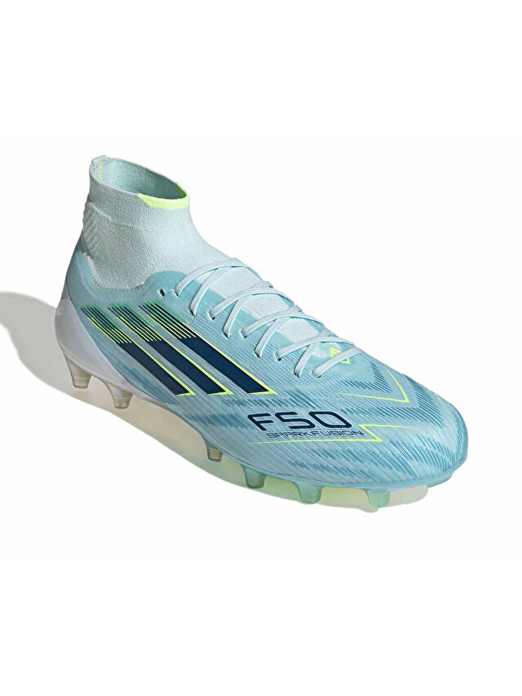 F50 Sparkfusion Elite Fg/ag Erkek Çoklu Çim Zemin Kramponu Jr6476 Mavi-4