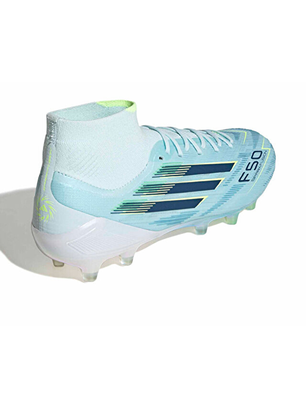 F50 Sparkfusion Elite Fg/ag Erkek Çoklu Çim Zemin Kramponu Jr6476 Mavi-6