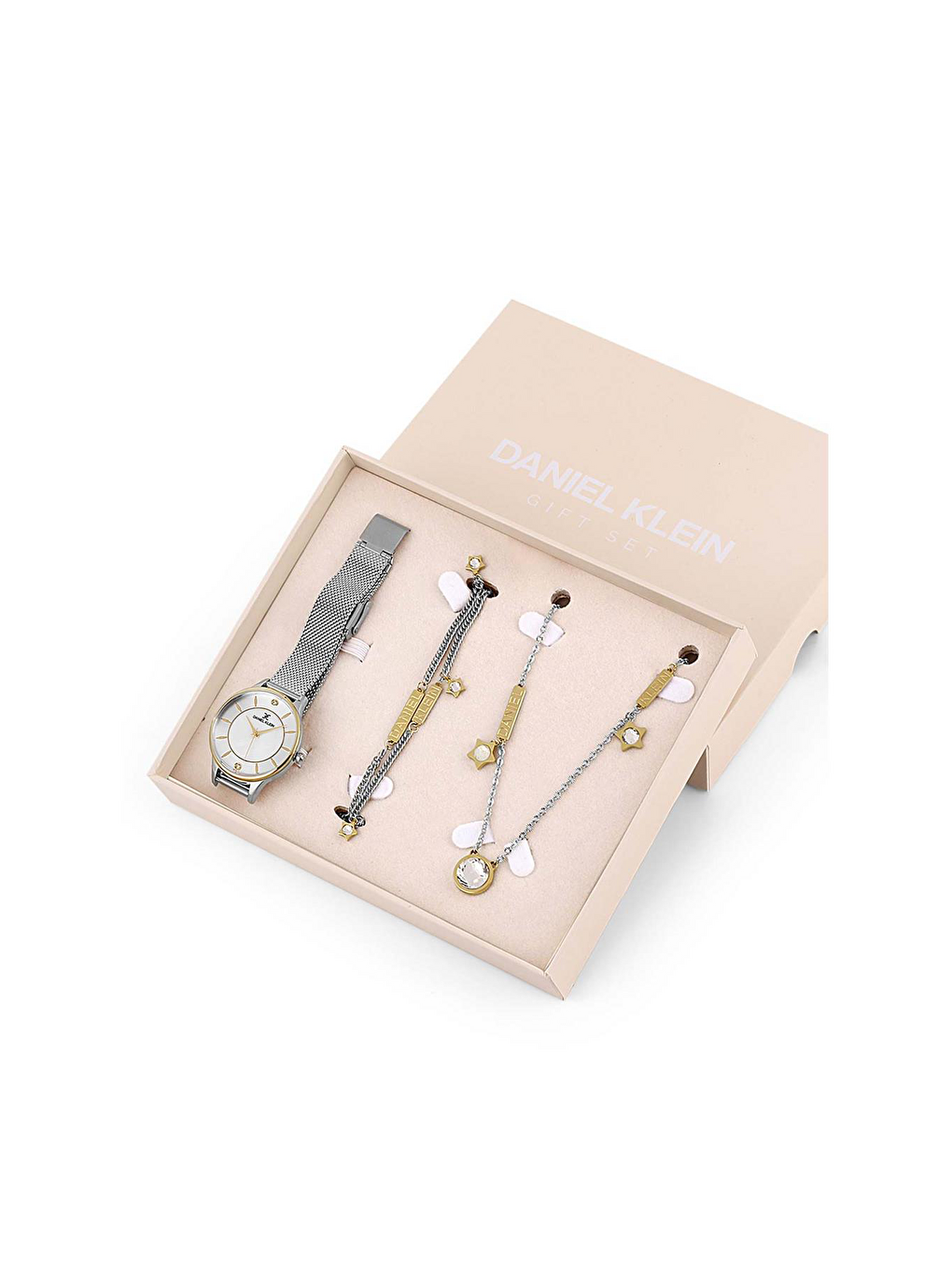 Gri Orijinal 3 Atm Su Geçirmez 2 Yıl Garantili Dke.1.10085.3 Gift Set Kadın Kol Saati-4