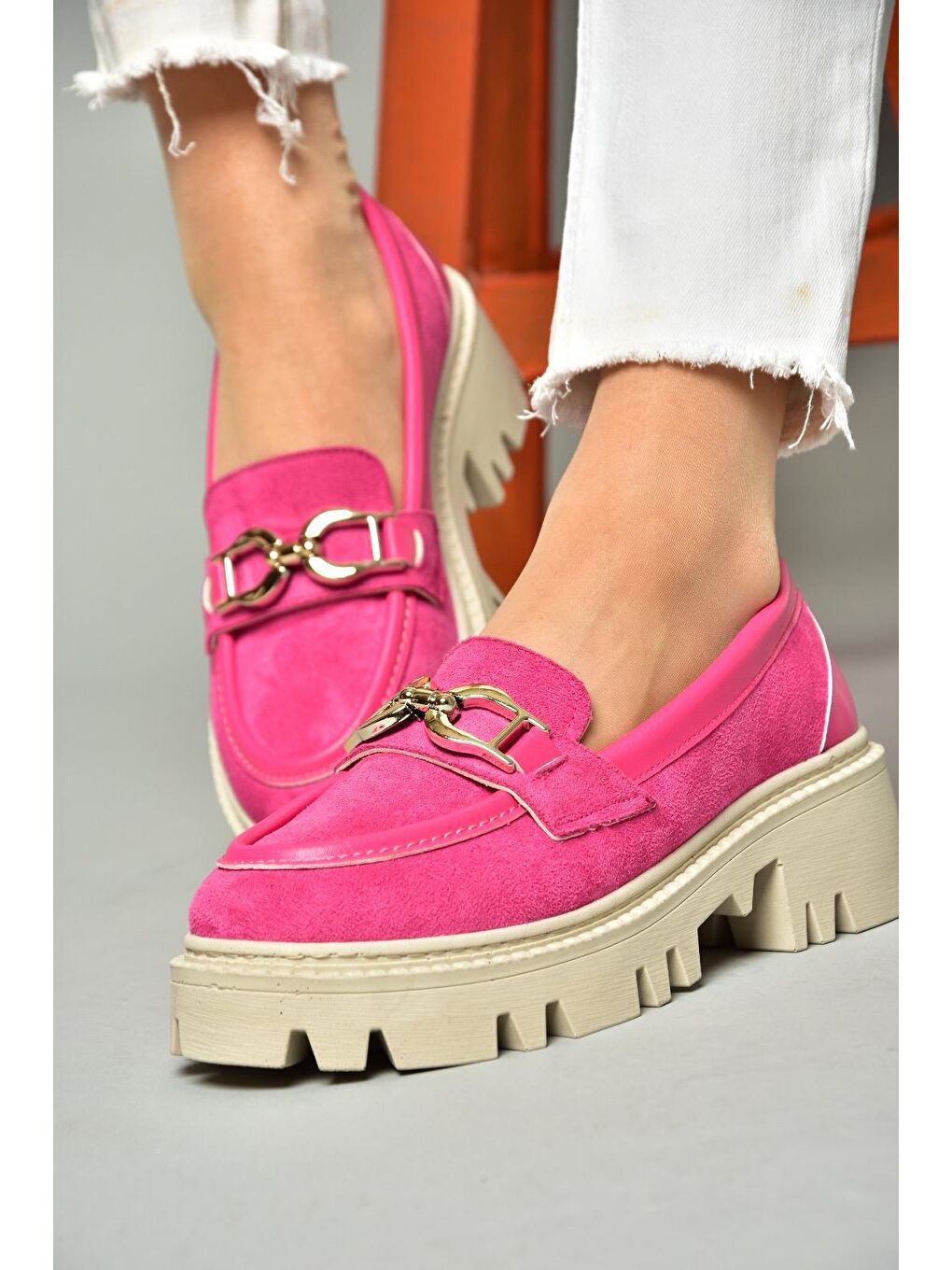 S2502520 Fuşya Kadın Ayakkabı-5