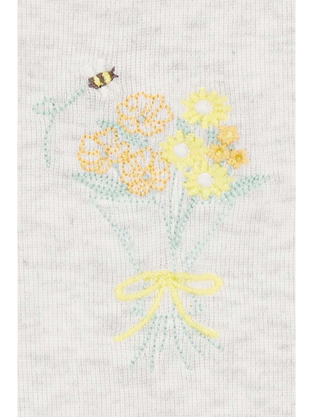 Ekru Kız Bebek Alt Üst Set 3Lü Set-2